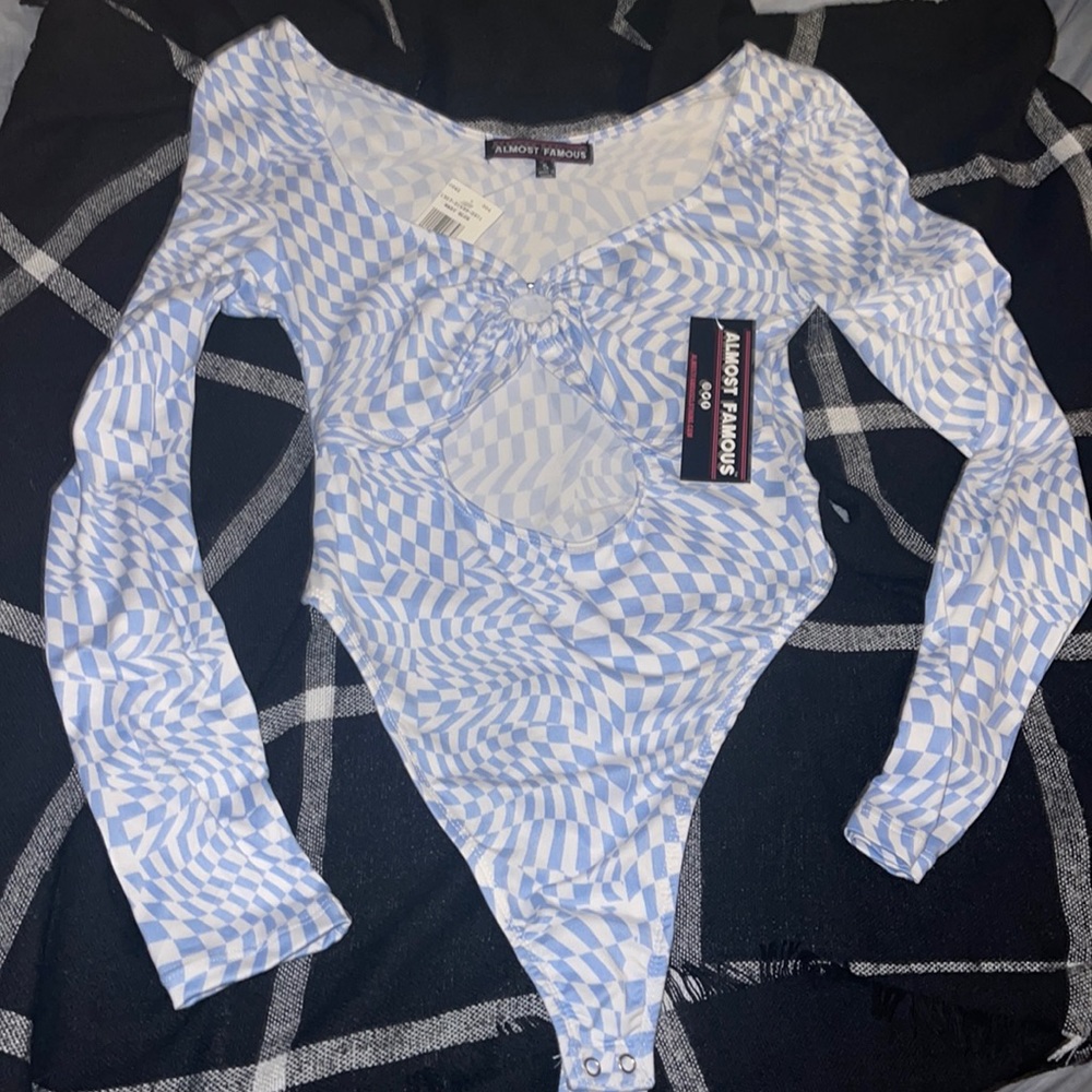 NWT-Almost Famous Body Suit size small